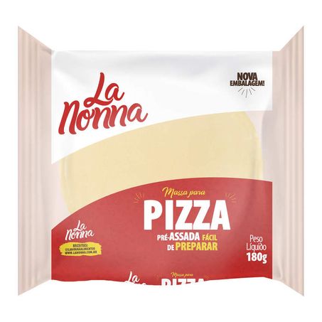Massa para pizza la nonna pacote 180g