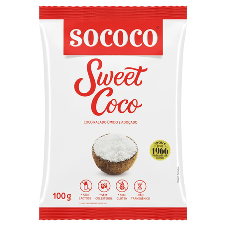 Coco Ralado Sococo 100g - Sweet Coco
