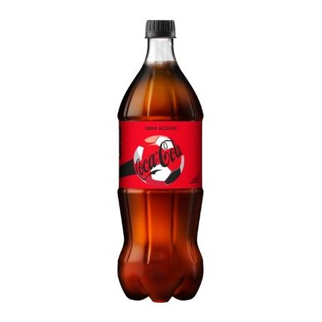 Refrigeranter Coca-Cola Original Sem Açúca Garrafa 1l
