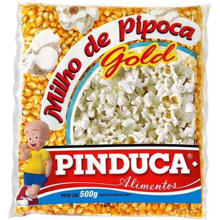 Pipoca gold pinduca 500g