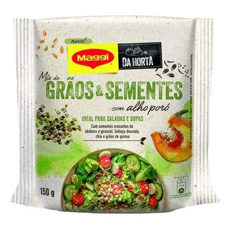 Tempero maggi da horta graos alho po 150