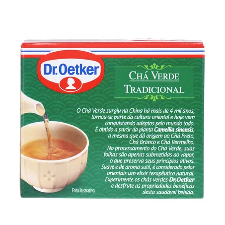 CHÁ DR OETKER VERDE TRADICIONAL SAQUINHO 10UN 360-2