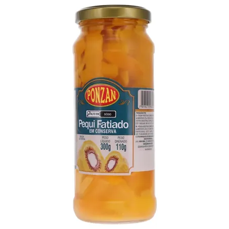 PEQUI FATIADO EM CONSERVA PONZAN VIDRO 110G 360-2