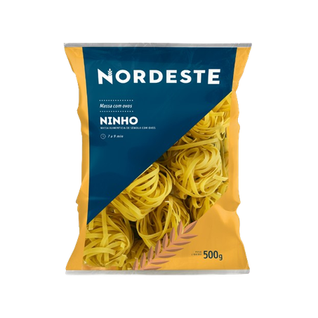 Macarrão ninho c/ovos nordeste 500g