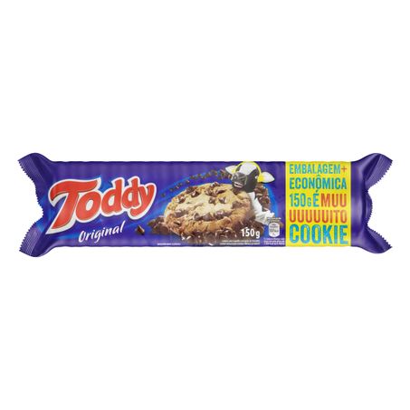 BISCOITO COOKIE BAUNILHA COM GOTAS DE CHOCOLATE TODDY