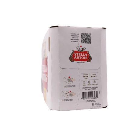 Cerveja stella artois 350ml c/8 und 360-43