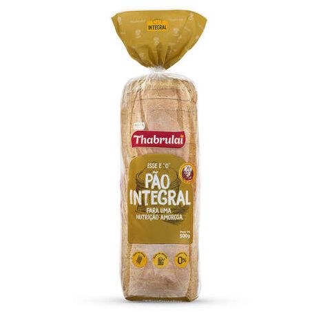 PÃO INTEGRAL THABRULAI NUTRIMAIS