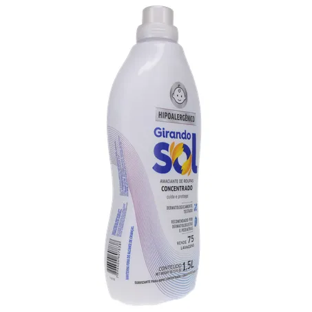 AMACIANTE GIRANDO SOL CONCENTRADO HIPOALERGÊNICO 1,5L 360-32