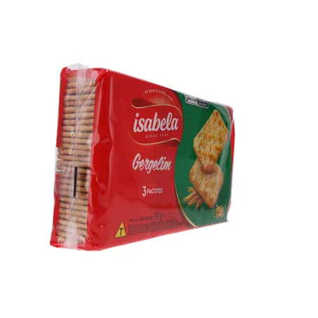 BISCOITO ISABELA CRACKER GERGELIM 350G 360-30