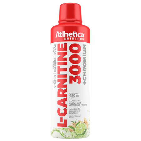 L-Carnitina 3000 Limão 480ml