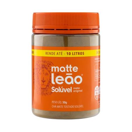 Cha matte leao soluvel 50g