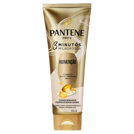 Condicionador Pantene 170ml - 3 Minutos Milagrosos - Hidratação