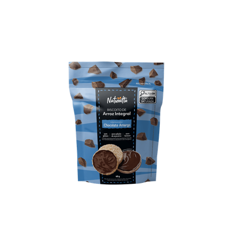Bisc arroz naturatta cob/choc am 60g zer