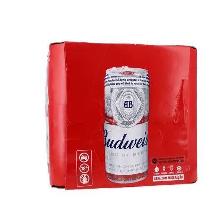 Cerveja budweiser 350ml c/12 und 360-26