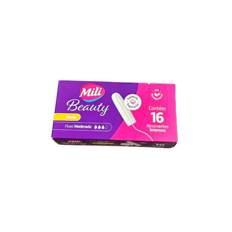 Absorvente interno mili beauty medio 16u