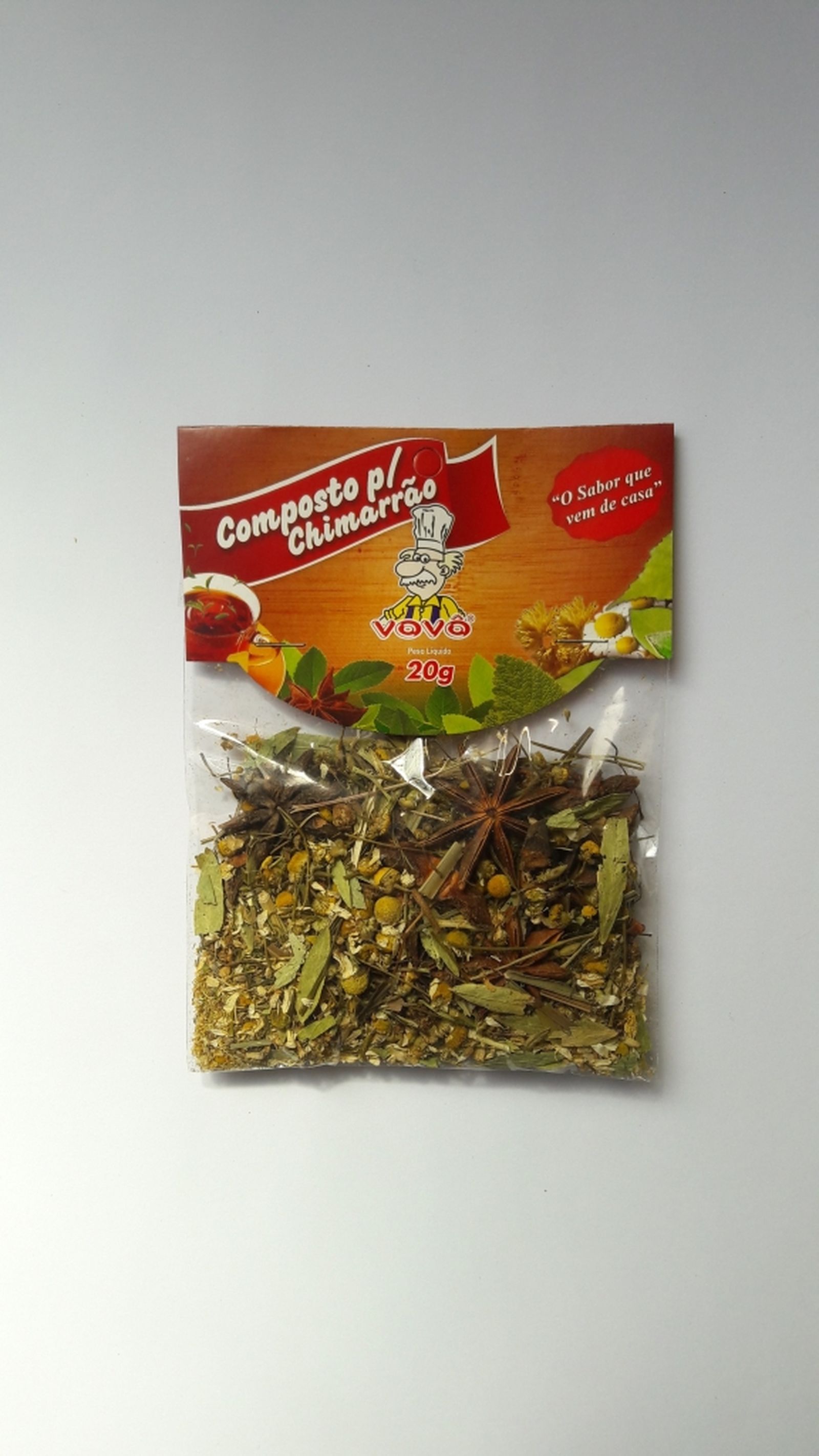 Composto para chimarrão tempero do vovô 20g