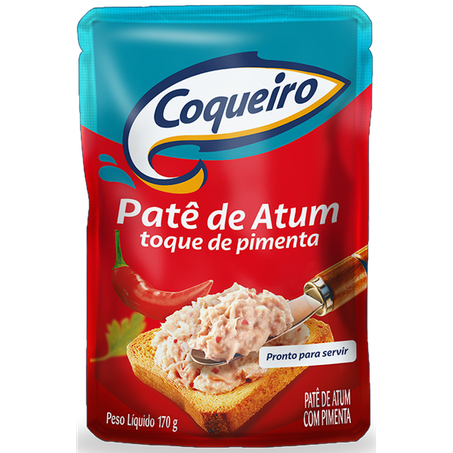 PATÊ DE ATUM COQUEIRO TOQUE PIMENTA 170G
