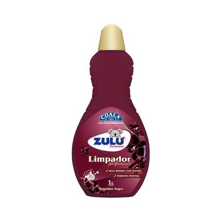 Limpador perfumado zulu orquidea negra 1l