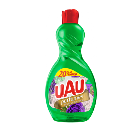 UAU LIMPEZA PERFUMADA LEVE 1L PG 800 ML NATU/HARMO