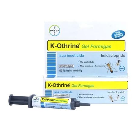 Inseticida k-othrine mata formigas em gel 10g