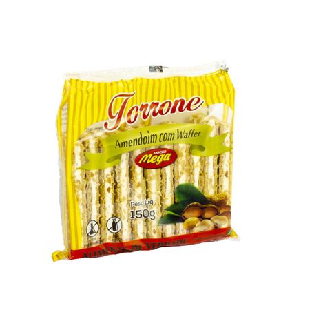 Torrone Mega 150g Amendoim