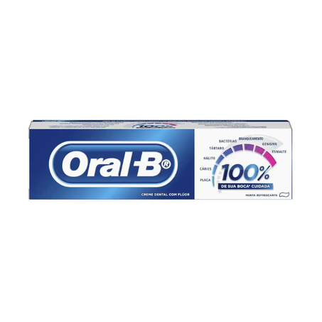 CREME DENTAL ORAL-B 100% 70G
