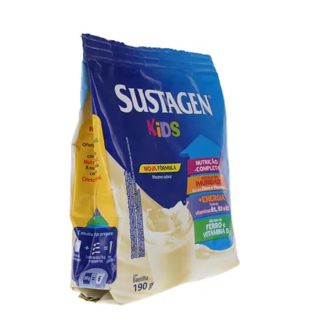 ALIMENTO SUSTAGEN KIDS BAUNILHA SACHÊ 190G 360-31