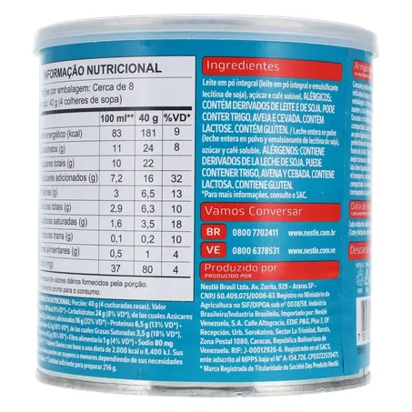 MIST CAFE C/LEITE NESCAFE 300G 360-14