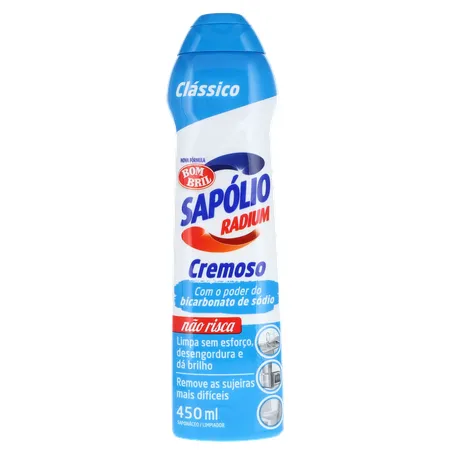 Sapólio Cremoso Radium Clássico Embalagem 450ML 360-0