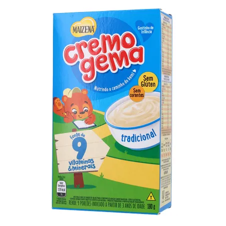 Mingau Tradicional Maizena Cremogema Caixa 180gr 360-2