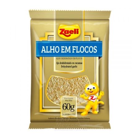 ALHO ZEALI EM FLOCOS 60G