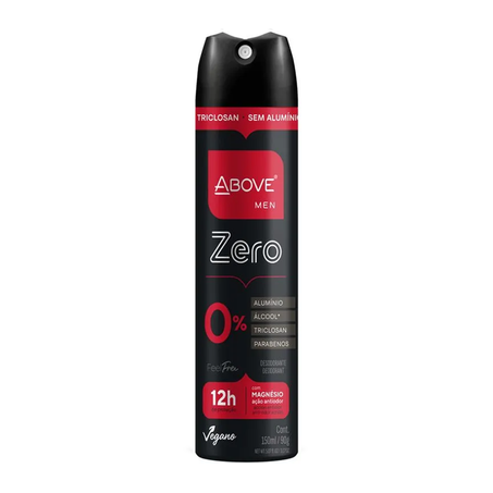 DESOD AERO ABOVE ZERO SEM ALUMINIO 150ML MEN