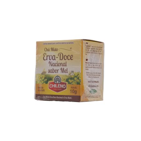 Chá Chileno Erva-Doce-Nacional e Mel Caixa com 10un - 10gr 360-36