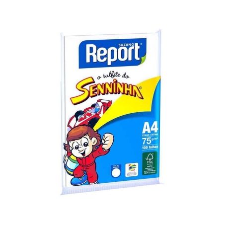 PAPEL OFíCIO REPORT SENINHA C/100