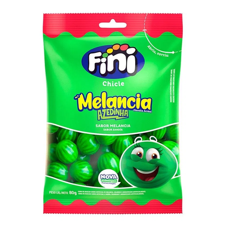 CHICLE FINI MELANCIA AZEDINHA 80G