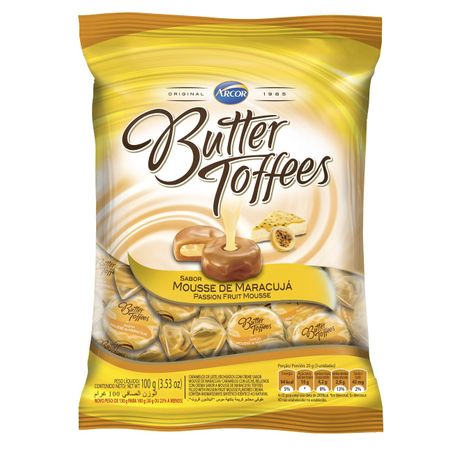 BALA BUTTER TOFFES MOUSSE MARACUJÁ