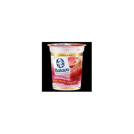 Iogurte Integral Batavo Morango com Pedaços Pote 100gr