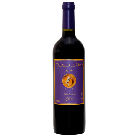 Vinho caballo de oro syrah 750ml