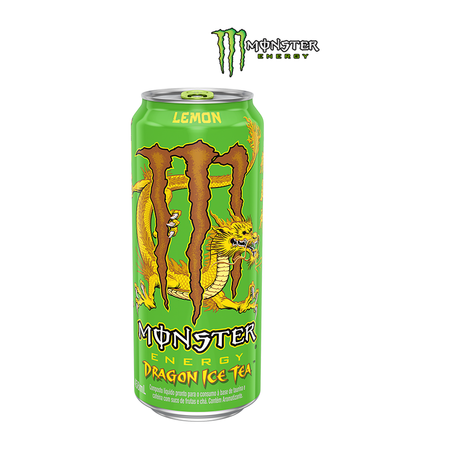 ENERGÉTICO MONSTER DRAG ICE TEA LIMÃO 473ML