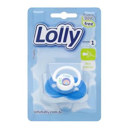 Chupeta lolly azul ort tam 1 rf4814