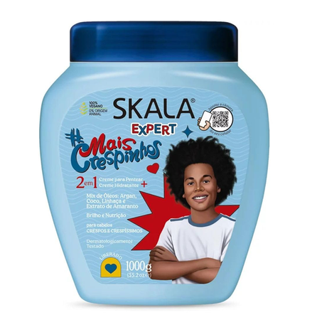 CREME TRATAMENTO SKALA MAIS CRESPINHOS 1KG