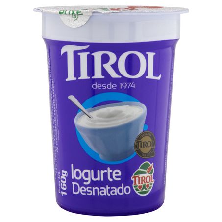 IOGURTE DESNATADO LIGHT TIROL COPO