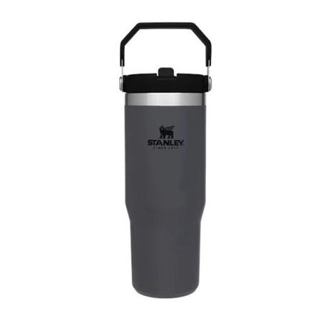 Garrafa termica stanley flip cinza 887ml