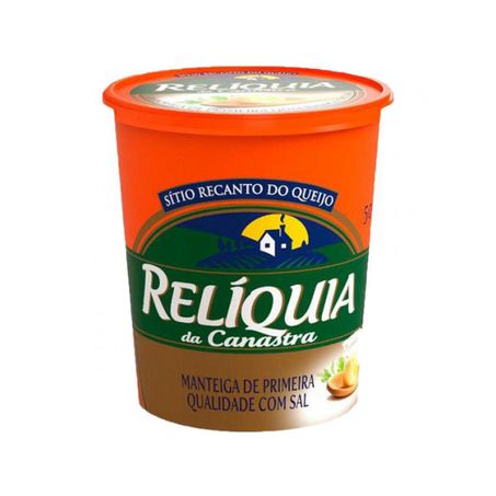 Manteiga Reliq. Canastra 500g Pote C/Sal