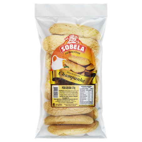 BISCOITO SOBELA CASEIRO CHAMPAGN 170G