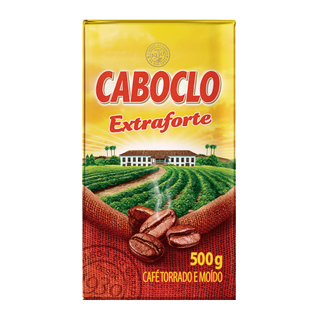 CAFÉ CABOCLO EXTRA FORTE VÁCUO 500G
