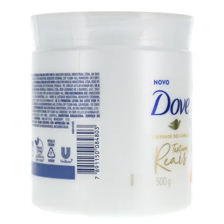Máscara de Tratamento Texturas Reais Ondulados, Cacheados e Crespos Azeite de Oliva Dove 500G 360-27