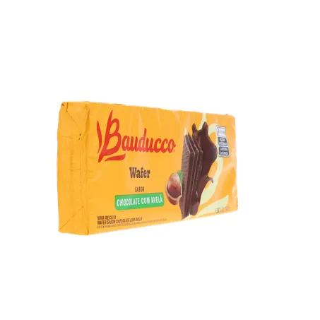 Biscoito Wafer Bauducco Chocolate Avelã 140g 360-30