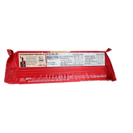 Biscoito Nestlé Cookies Recheado Chocolate Ao Leite Pacote 120G 360-16