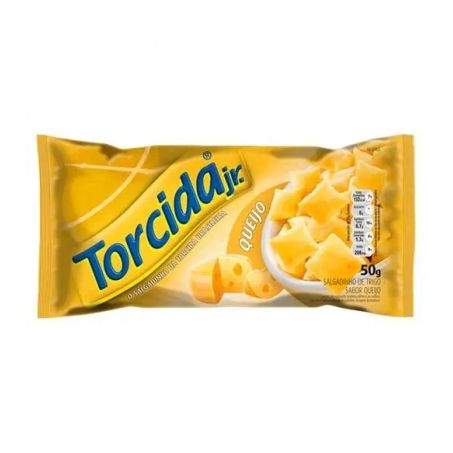 SALGADINHO DE TRIGO QUEIJO TORCIDA JR. PACOTE 50G